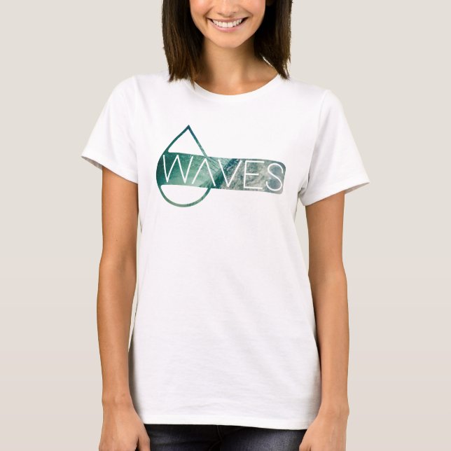 Waves Bella Canvas Flowy Muscle Tank Top (Anverso)