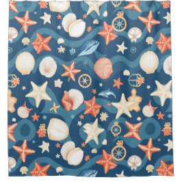 Waves costeras y cortina de ducha de alcantarillas