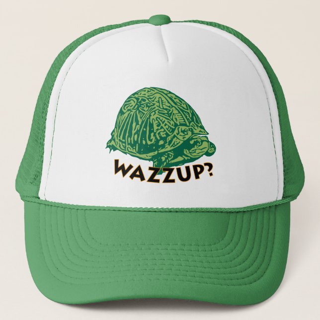 Wazzup - Sombrero de Camión Verde (Anverso)