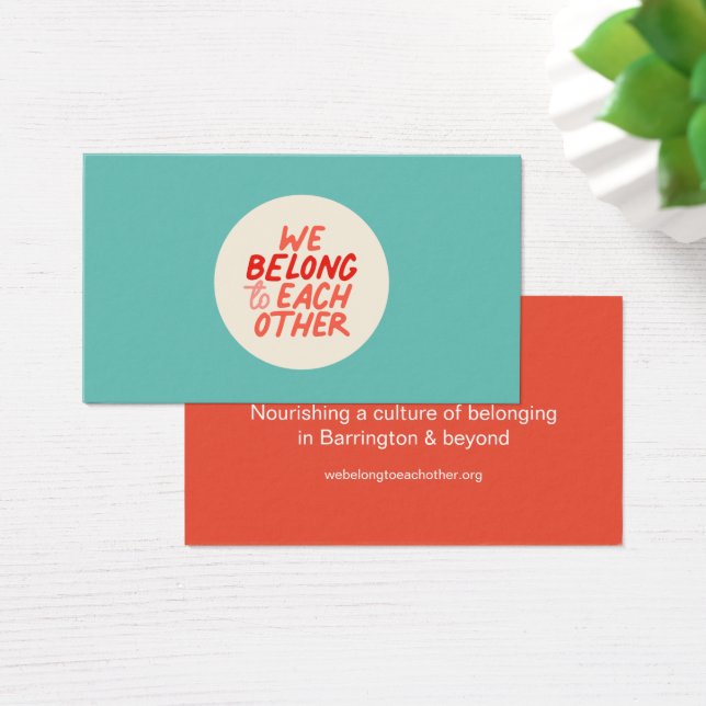 We Belong To Each Other - Calling Card (Escritorio)