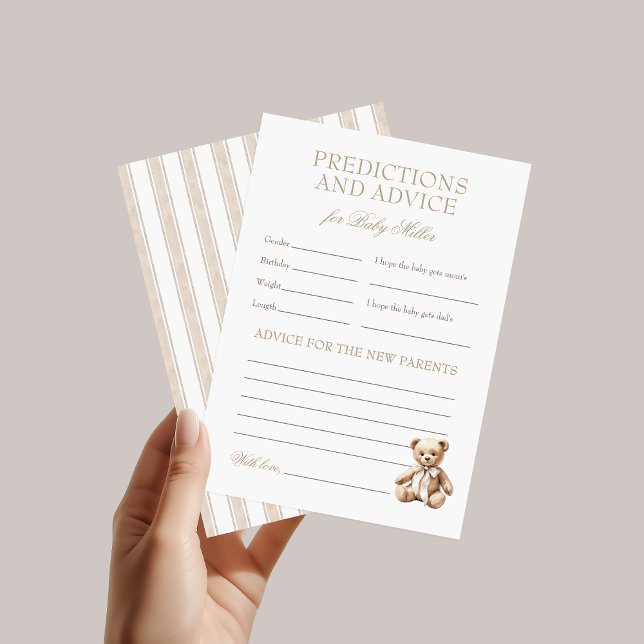 We Can Bearly Wait Predictions & Advice (Subido por el creador)