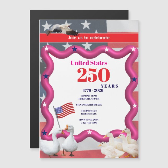 We The Silly Geese 250th Funny Celebration (Anverso/Reverso)