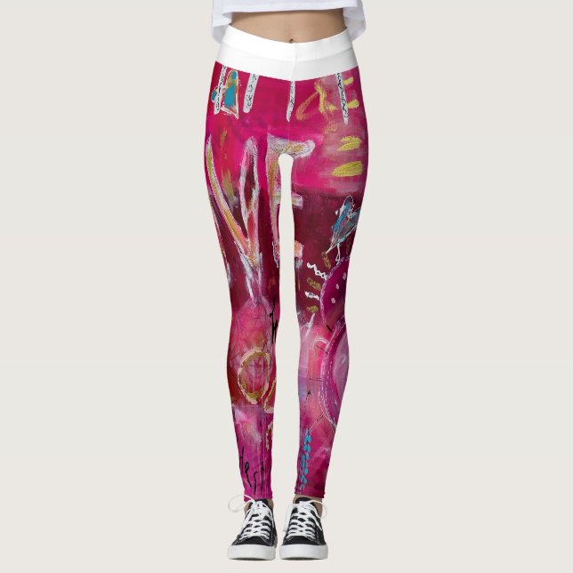 Wear Your Love leggings - Toni Carbone Original Ar (Anverso)