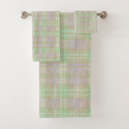 Weathered Neutral Sage Plaid