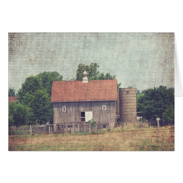 Weathered Wooden Barn (Anverso (Horizontal))