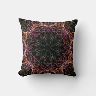 Web de almohadas de color Kaleidoscope American Mo