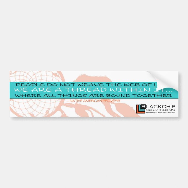 Web de BlackChip de la pegatina para el (Frente)