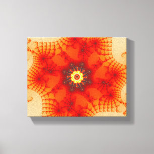 Web de fuego - Arte fractal