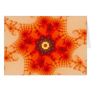 Web de fuego - Arte fractal