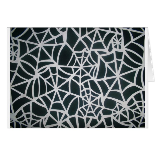 Web de misterio: Delicada trampa - Web de araña bl (Anverso (Horizontal))