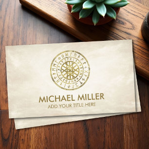 Web de Wyrd y Tarjeta de Negocios de Alfabeto Rúdi