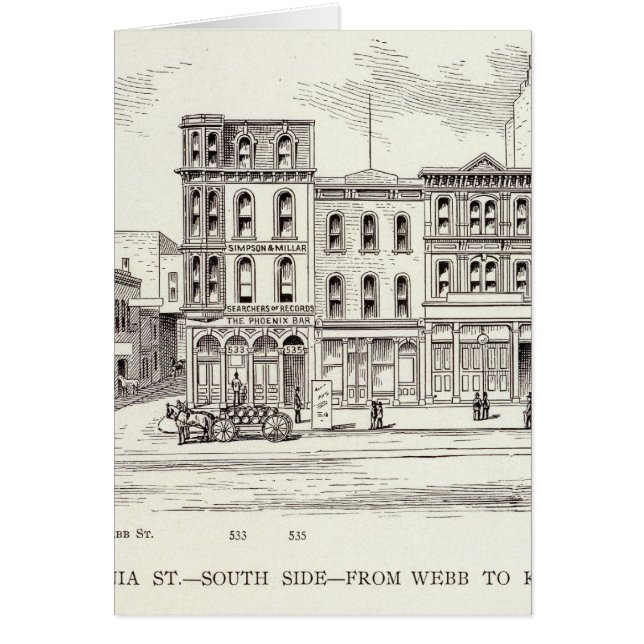 Webb del lado sur de California y Kearny (Frente)