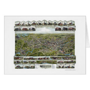 Webster, mapa panorámico de las MAMÁES - 1892