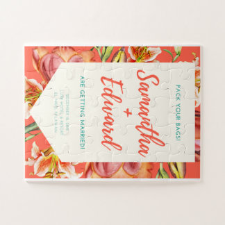 Wedding Puzzle Invitation 