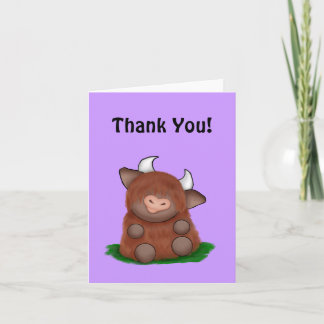 Wee Moo - Tarjetas de agradecimiento