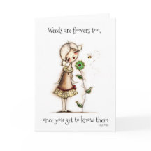 Weeds - Tarjeta de amistad