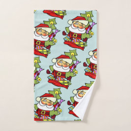 Weihnachtsmann mit Geschenken