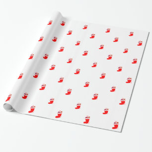 “Weihnachtsstiefel” papel de regalo