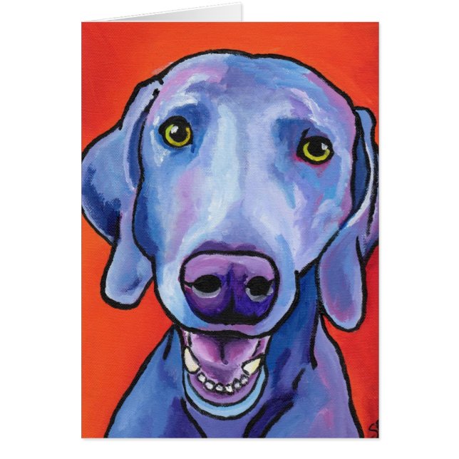 Weimaraner (Frente)