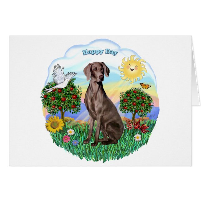 Weimaraner #2 (Anverso (Horizontal))