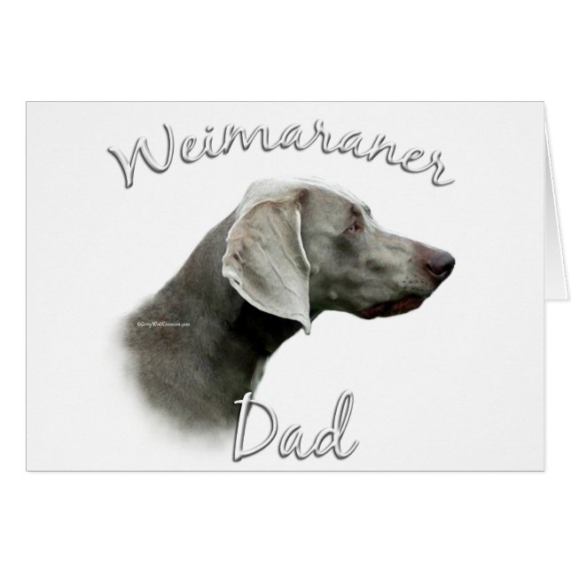 Weimaraner Dad 2 (Anverso (Horizontal))