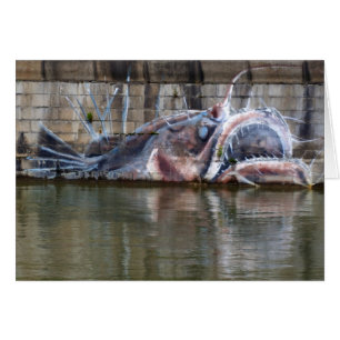 Weird Fantasy Anglerfish Graffiti
