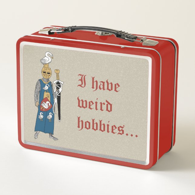"Weird Hobbies" Metal Lunchbox (Reverso)