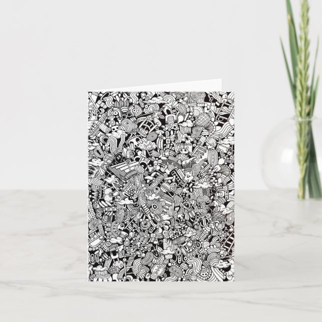 Weird Shapes Detailed Cartoon Folded (Anverso)