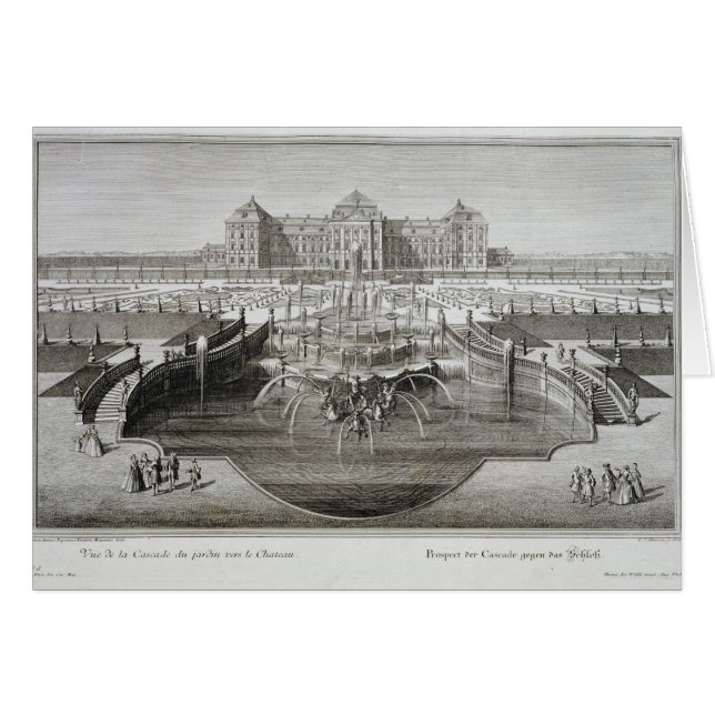 Weissenstein, visión hacia el castillo de la barra (Anverso (Horizontal))