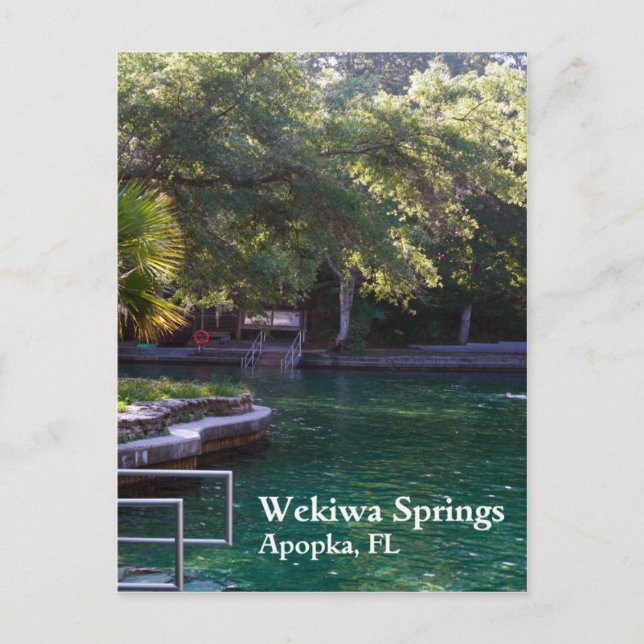 Wekiwa Springs, Apopka, postal FL (Anverso)