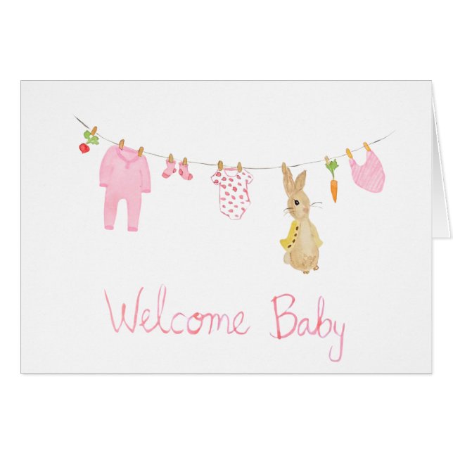 welcome baby girl BETTER (Anverso (Horizontal))