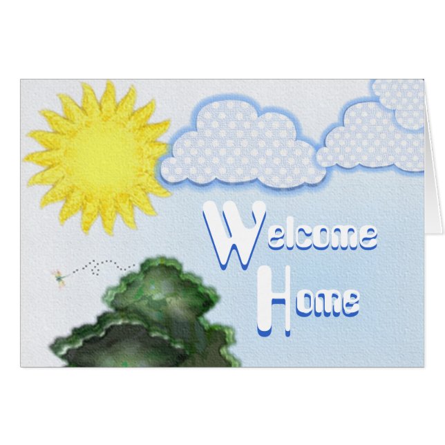 Welcome Home Digital Art (Anverso (Horizontal))
