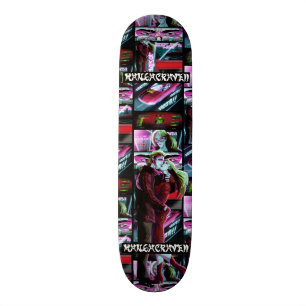 WelcomeToNeonCity_redteam tile_ Skateboard