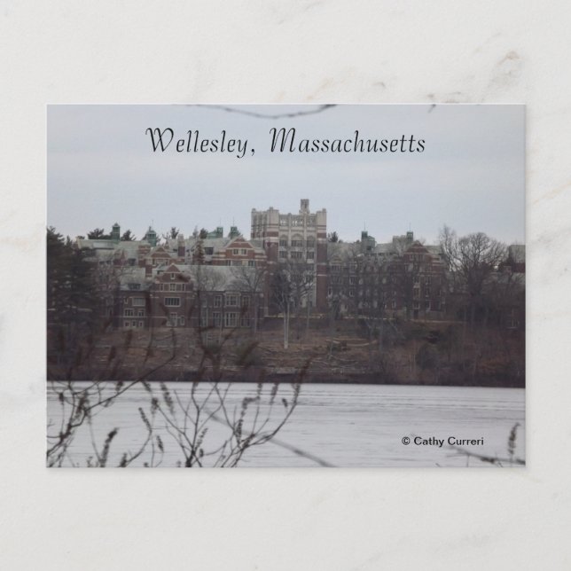 Wellesley, postal de Massachusetts (Anverso)