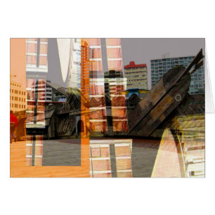 Wellington, escena del puerto de Nueva Zelanda