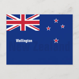 Wellington, postal de Nueva Zelanda