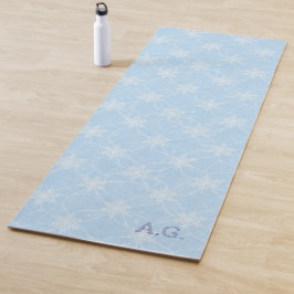 Wellness Waters Exercise Mat - Icy Snowflake 