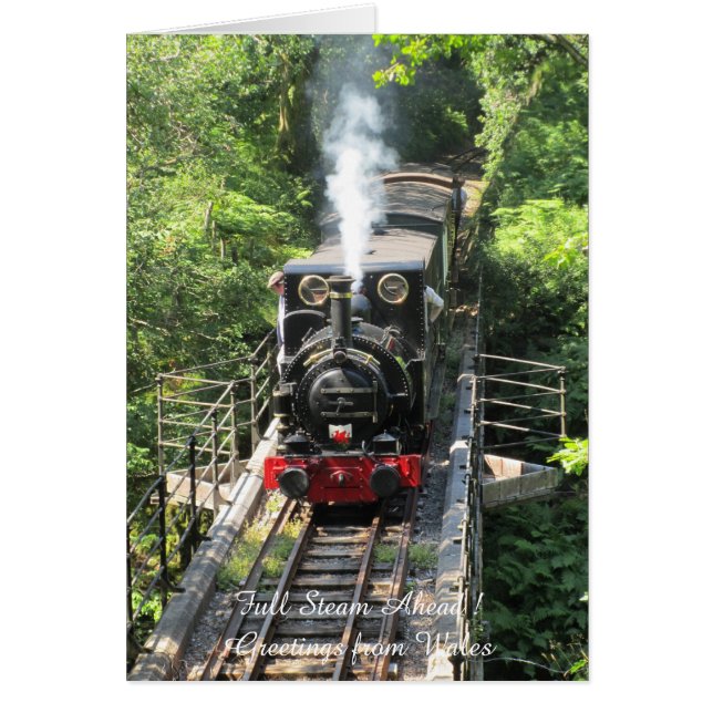 Welsh Steam Train. (Frente)