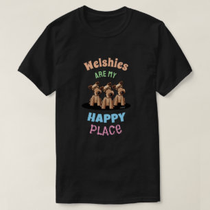 Welshies FELIZ Camiseta KiniArt