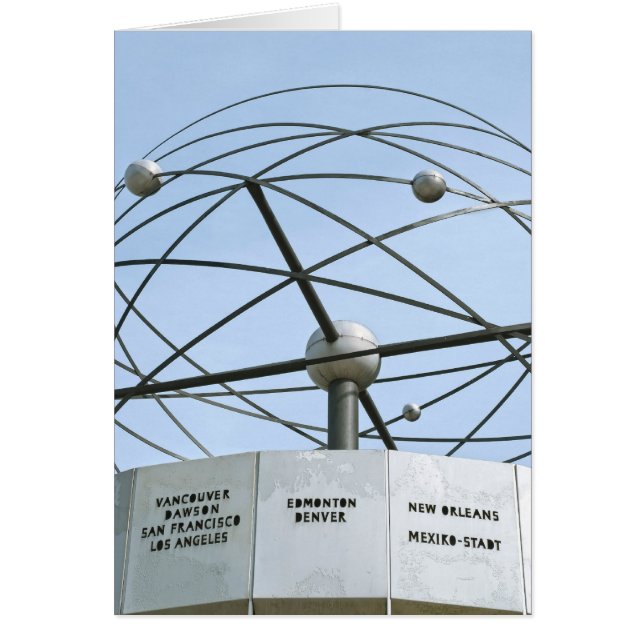 Weltzeituhr (Frente)