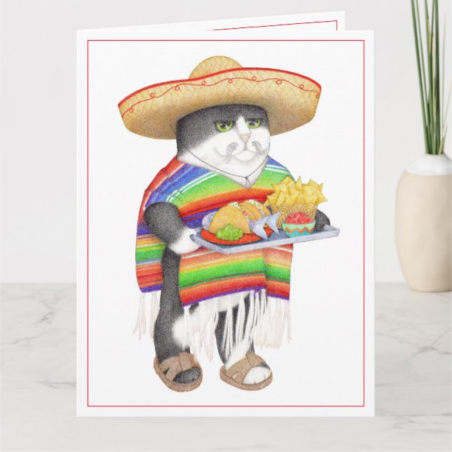 WENDELITO Muchas Gracias Gran Tarjeta de Saludo (Anverso)