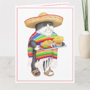 WENDELITO Tarjeta grande de felicitación Cinco de