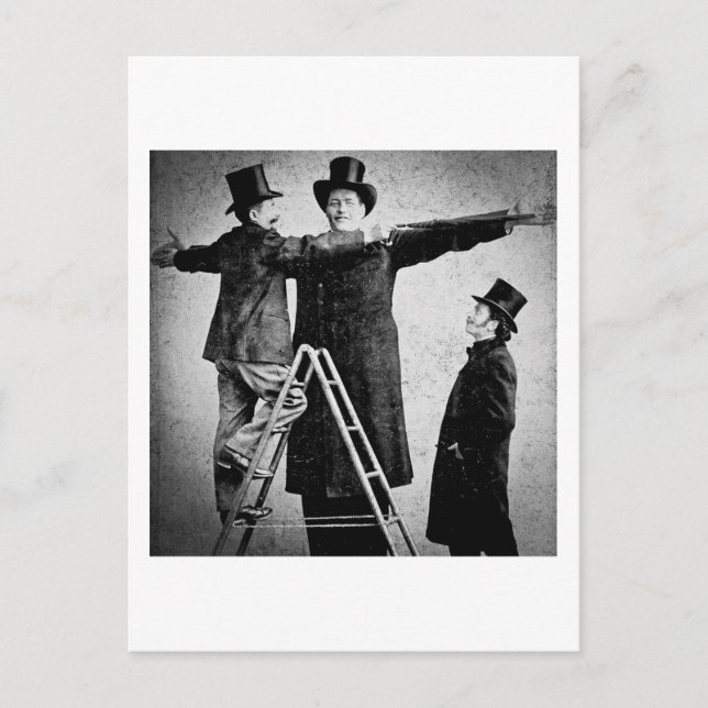 Wendt Gabinete Tarjeta gigante Circus Freak Sidesh (Anverso)