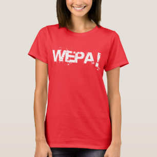 ¡Wepa! Camiseta de Puerto Rico