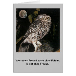 Wer einen Freund tal.........