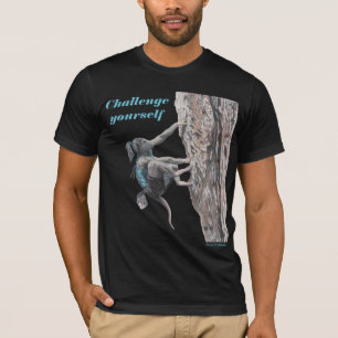 Wererat Chica Rock escalando camiseta de arte de f