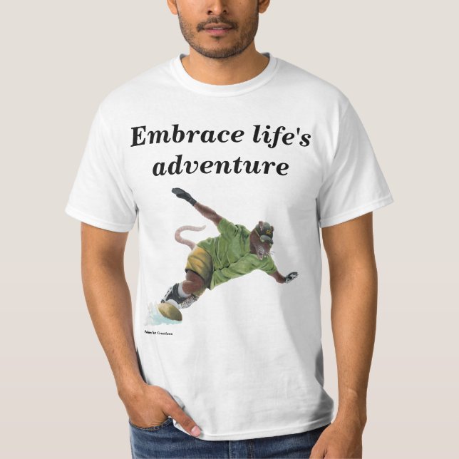 Wererat Snowboarder Deportes Fantasy Camisetas de  (Anverso)