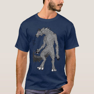 Werewolf gris de Guay con camiseta de hombres con 