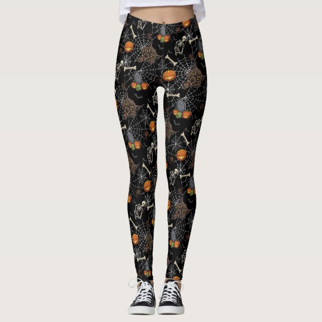 🐺 Werewolf Halloween Leggings 🎃 💀 (Anverso)