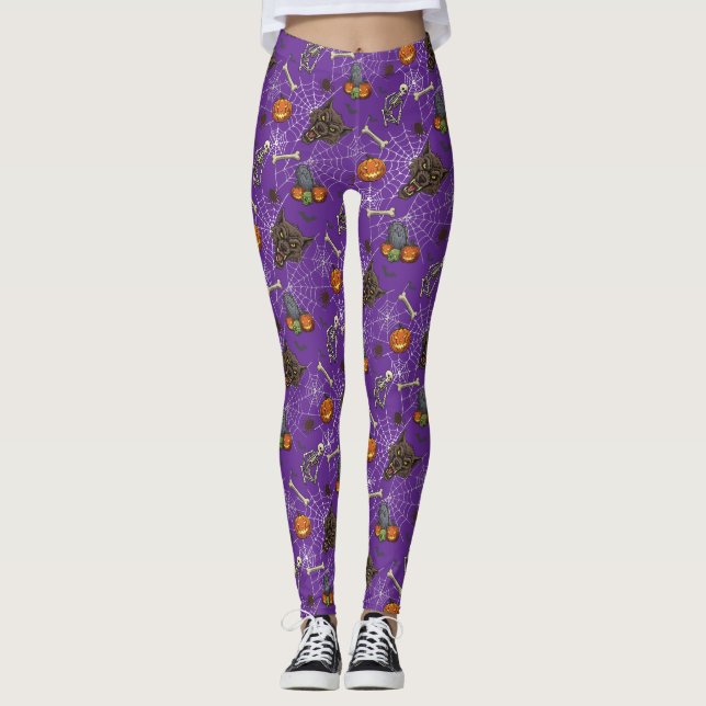 🐺 Werewolf Halloween Leggings 🎃 💀 (Anverso)